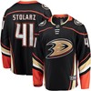 Anthony Stolarz Anaheim Ducks Fanatics Branded Home Breakaway Player Jersey - Black Nhl - Robokeg