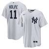 Anthony Volpe 11 New York Yankees Home Men Jersey - White - Robokeg