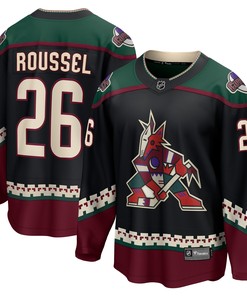 Antoine Roussel Arizona Coyotes Fanatics Branded Home Breakaway Player Jersey - Black Nhl - Robokeg