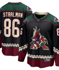 Anton Stralman Arizona Coyotes Fanatics Branded Home Breakaway Player Jersey - Black Nhl - Robokeg