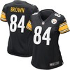 Antonio Brown Pittsburgh Steelers Nike Womens Game Jersey - Black - Robokeg