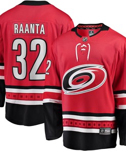 Antti Raanta Carolina Hurricanes Fanatics Branded Home Breakaway Player Jersey - Red Nhl - Robokeg