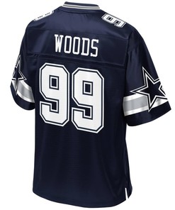 Antwaun Woods Dallas Cowboys Nfl Pro Line Player Jersey - Navy - Robokeg