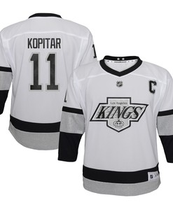 Anze Kopitar Los Angeles Kings 2021/22 Alternate Replica Player Jersey - White Nhl - Robokeg
