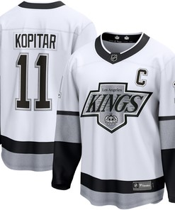 Anze Kopitar Los Angeles Kings Fanatics Branded Alternate Premier Breakaway Player Jersey - White Nhl - Robokeg