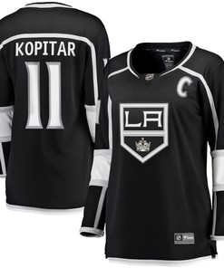 Anze Kopitar Los Angeles Kings Fanatics Branded Womens Home 2020/21 Premier Breakaway Player Jersey - Black Nhl - Robokeg