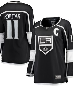 Anze Kopitar Los Angeles Kings Fanatics Branded Womens Home Breakaway Player Jersey - Black Nhl - Robokeg