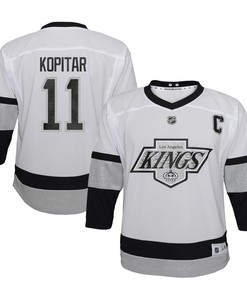 Anze Kopitar Los Angeles Kings Toddler 2021/22 Alternate Replica Player Jersey - White Nhl - Robokeg
