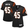 Archie Griffin Cincinnati Bengals Nfl Pro Line Womens Retired Player Replica Jersey - Black - Robokeg