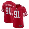 Arik Armstead San Francisco 49ers Player Game Jersey Scarlet Nfl - Robokeg