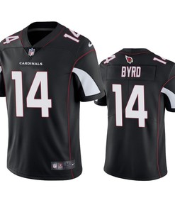 Arizona Cardinals #14 Damiere Byrd Black Vapor Untouchable Limited Jersey - Mens - Robokeg
