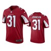 Arizona Cardinals #31 David Johnson Cardinal Legend Jersey - Men - Robokeg