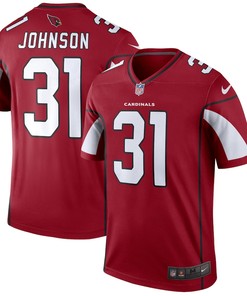 Arizona Cardinals #31 David Johnson Cardinal Legend Jersey - Women - Robokeg