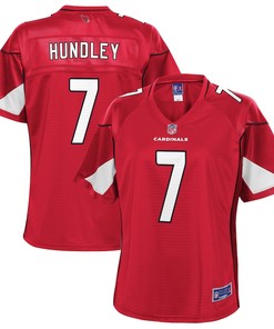 Arizona Cardinals #7 Brett Hundley Cardinal Legend Jersey - Womens - Robokeg