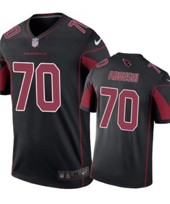 Arizona Cardinals #70 Oday Aboushi Nike Color Rush Black Jersey - Robokeg