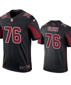 Arizona Cardinals #76 Marcus Gilbert Black Color Rush Legend Jersey - Men - Robokeg