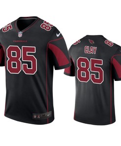 Arizona Cardinals #85 Charles Clay Black Color Rush Legend Jersey - Men - Robokeg
