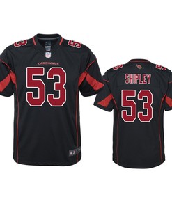 Arizona Cardinals A. Q. Shipley Black Color Rush Game Jersey - Robokeg
