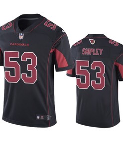 Arizona Cardinals A. Q. Shipley Black Color Rush Legend Jersey - Robokeg