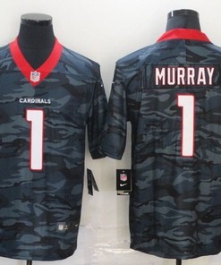Arizona Cardinals Aaron Murray #1 Nfl 2020 Camo Jersey - Robokeg