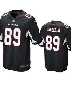 Arizona Cardinals Andy Isabella 2019 Nfl Draft Black Game Jersey - Robokeg