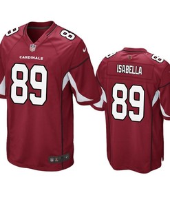 Arizona Cardinals Andy Isabella 2019 Nfl Draft Cardinal Game Jersey - Robokeg