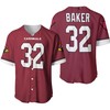 Arizona Cardinals Budda Baker #32 Nfl 2019 Draft First Round Pick Game Jersey Cardinal Custom 3d Designed Allover Gift For Arizona Fans Baseball Jersey - Robokeg