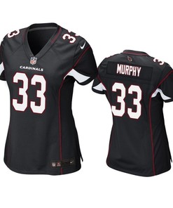 Arizona Cardinals Byron Murphy 2019 Nfl Draft Black Game Womens Jersey - Robokeg