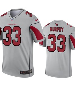 Arizona Cardinals Byron Murphy Silver Inverted Legend Jersey - Robokeg