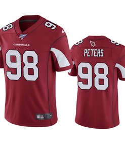Arizona Cardinals Corey Peters Cardinal 100th Season Vapor Limited Jersey - Robokeg