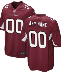 Arizona Cardinals Custom Game Jersey Cardinal Custom Jerseys Nfl - Robokeg