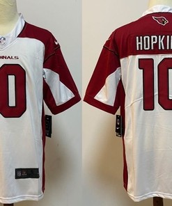 Arizona Cardinals Deandre Hopkins #10 2020 Nfl Red & White Jersey Jersey - Robokeg