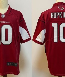 Arizona Cardinals Deandre Hopkins #10 Nfl 2020 Red Jersey - Robokeg