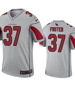 Arizona Cardinals D.j. Foster Silver Inverted Legend Jersey - Robokeg
