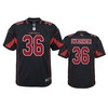 Arizona Cardinals D.j. Swearinger Black Color Rush Game Jersey - Robokeg