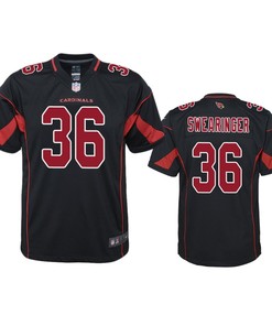 Arizona Cardinals D.j. Swearinger Black Color Rush Game Jersey - Robokeg