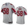 Arizona Cardinals Jordan Hicks Silver Inverted Legend Jersey - Robokeg