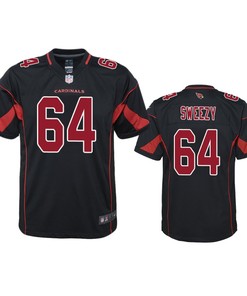 Arizona Cardinals J.r. Sweezy Black Color Rush Game Jersey - Robokeg