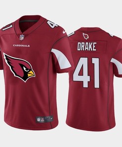 Arizona Cardinals Kenyan Drake #41 Nfl 2020 Garnet Jersey - Robokeg
