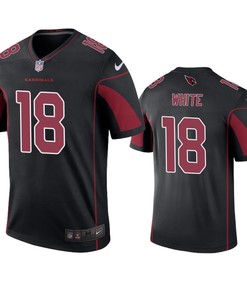 Arizona Cardinals Kevin White Black Color Rush Legend Jersey - Robokeg