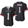 Arizona Cardinals Kyler Murray #1 Great Player Nfl Alternate Game Black 2019 3d Designed Allover Gift For Arizona Fans Baseball Jersey - Robokeg