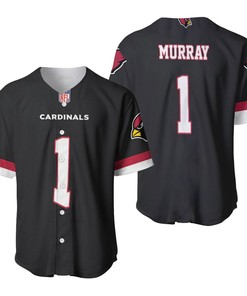 Arizona Cardinals Kyler Murray #1 Great Player Nfl Alternate Game Black 2019 3d Designed Allover Gift For Arizona Fans Baseball Jersey - Robokeg