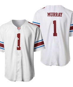 Arizona Cardinals Kyler Murray #1 Great Player Nfl Legacy Vintage White 3d Designed Allover Gift For Arizona Fans Baseball Jersey - Robokeg