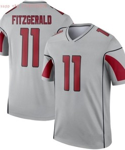 Arizona Cardinals Larry Fitzgerald #11 2020 Nfl Grey Jersey Jersey - Robokeg