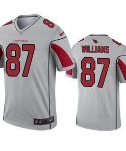 Arizona Cardinals Maxx Williams Silver Inverted Legend Jersey - Robokeg