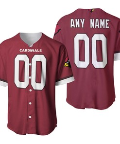 Arizona Cardinals Nfl American Football 2019 Draft First Round Pick Game 3d Designed Allover Custom Gift For Cardinals Fans Baseball Jersey - Robokeg