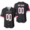 Arizona Cardinals Nfl American Football Team Logo Alternate Game Black 2019 3d Designed Allover Custom Gift For Arizona Fans Baseball Jersey - Robokeg