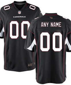 Arizona Cardinals Nike Game Custom Jersey - Black - Robokeg
