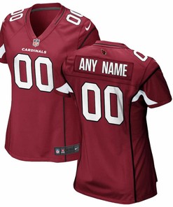 Arizona Cardinals Nike Womens Custom Game Jersey - Cardinal - Robokeg