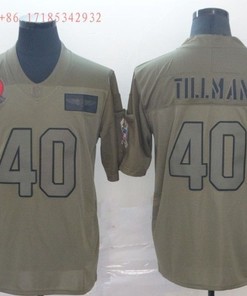 Arizona Cardinals Pat Tillman #40 2020 Nfl Grey Jersey Jersey - Robokeg